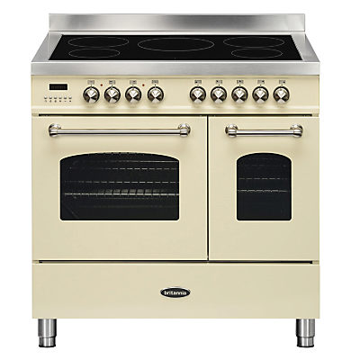 Britannia RC-9TI-FL Fleet Electric Induction Range Cooker Cream